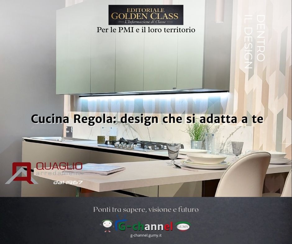 Cucina Regola: design che si adatta a te